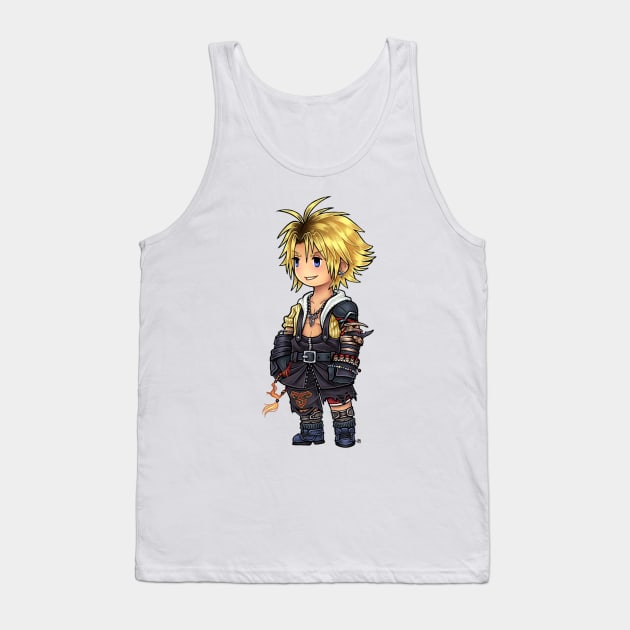 FF3 Styled Tidus Tank Top by roesart